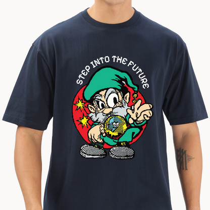 Step Into The Future Oversized T-Shirt - Fully Filmy