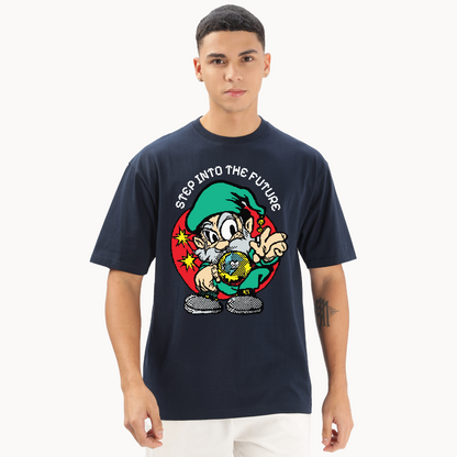 Step Into The Future Oversized T-Shirt - Fully Filmy