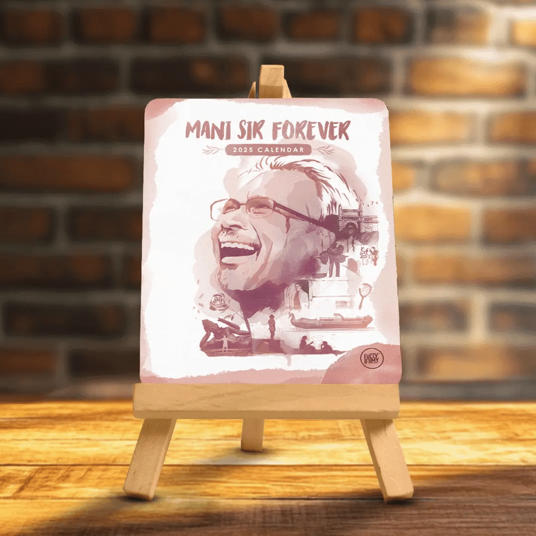Mani Sir Forever 2025 - Desk Calendar - Fully Filmy