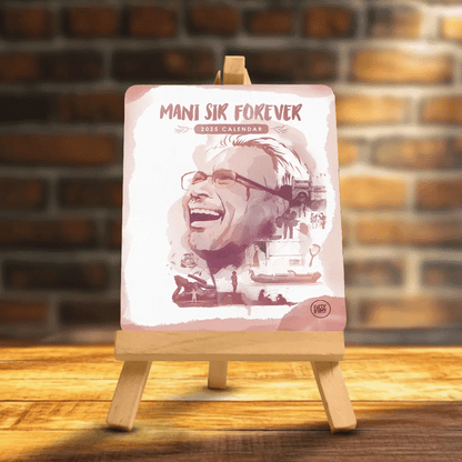 Mani Sir Forever 2025 - Desk Calendar - Fully Filmy