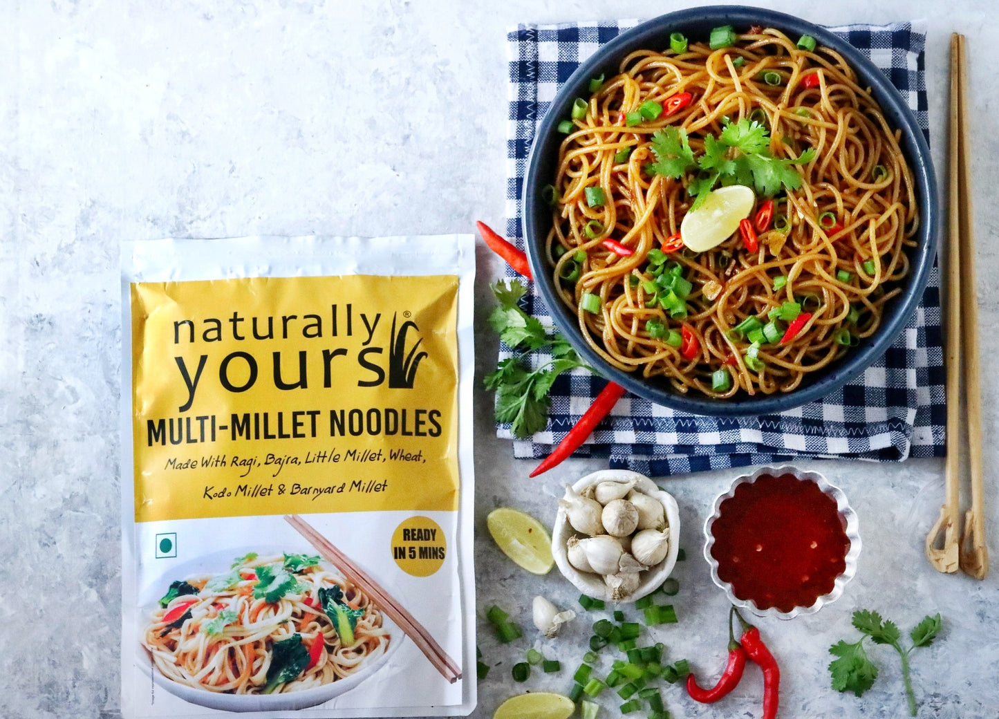 Naturally Yours Multi-Millet Noodles 180g