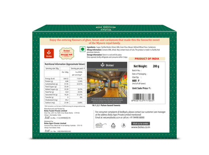 Mysore Pak 200g - Bolas