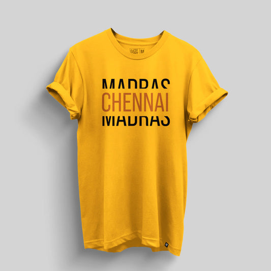 Chennai in Madras T-Shirt - Fully Filmy