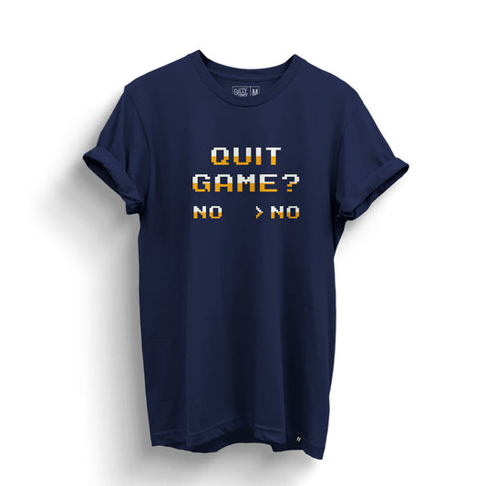 Quit Game T-Shirt - Fully Filmy