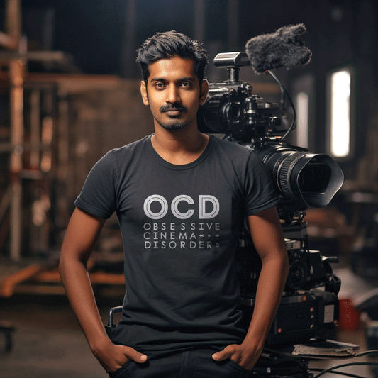 Obsessive Cinema Disorder T-Shirt - Fully Filmy