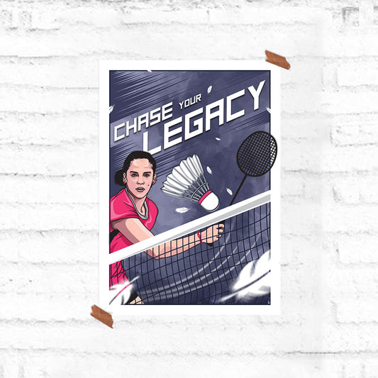 Saina Nehwal Tribute Poster - Fully Filmy