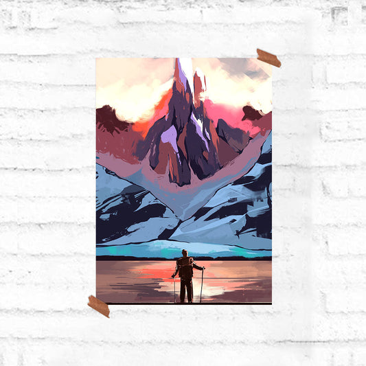 Mountains Are Calling - Travel Poster - Fully Filmy