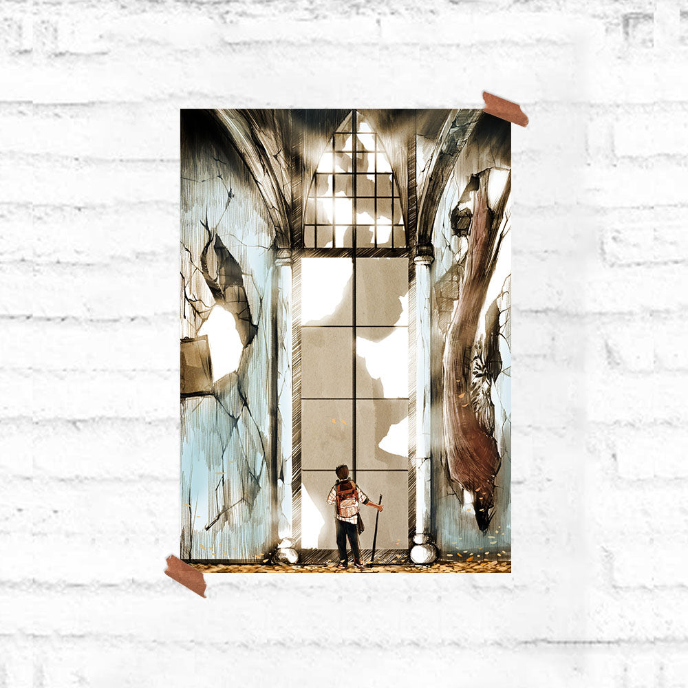 Life Among The Ruins - Travel Poster - Fully Filmy