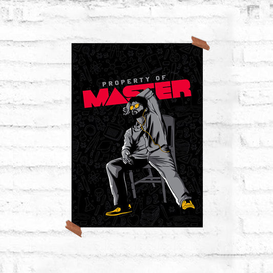 Property Of Master Poster - Fully Filmy