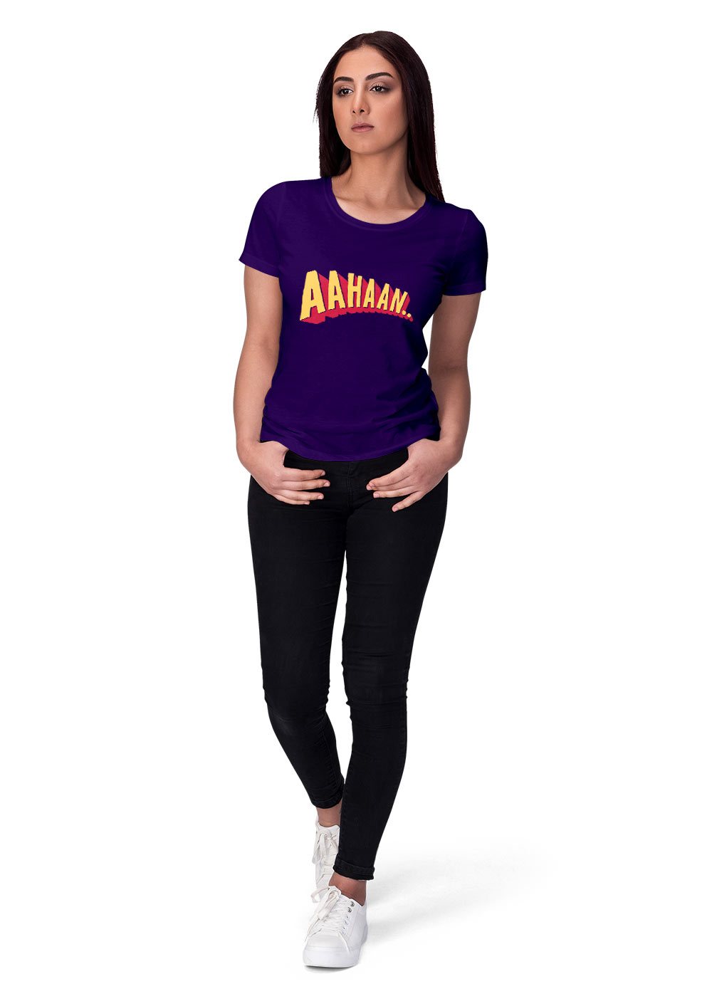 Aahaan T-Shirt - Purple - Fully Filmy