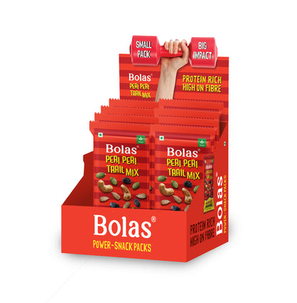 Peri Peri Trail Mix 30g (Pack of 8) - Bolas