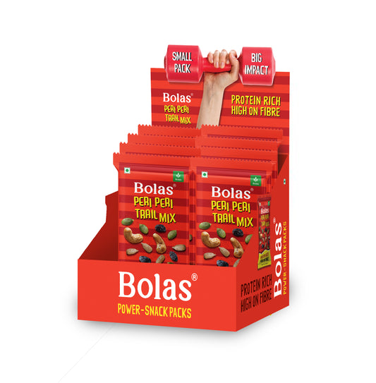 Peri Peri Trail Mix 30g (Pack of 8) - Bolas