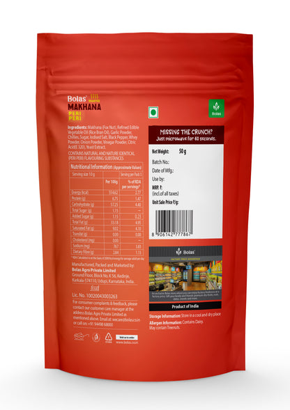 Peri-Peri Makhana 50g - Bolas
