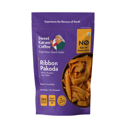 Ribbon Pakoda 95g - Sweet Karam Coffee