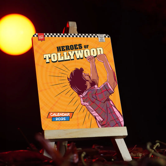 Heroes of Tollywood 2025 - Desk Calendar - Fully Filmy