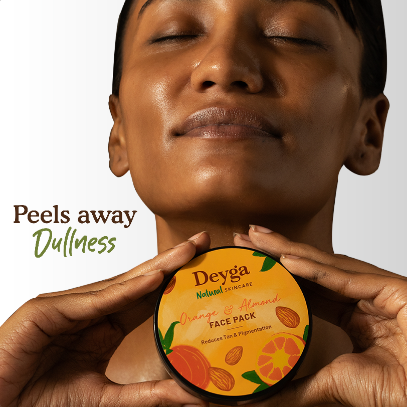 Orange & Almond Face Pack 100 Gram - Deyga Natural Skincare