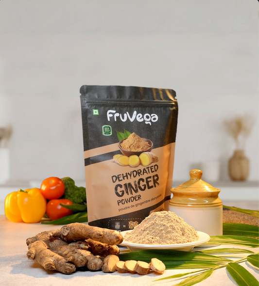 Dehydrated Ginger Powder 75gm - Fruvega