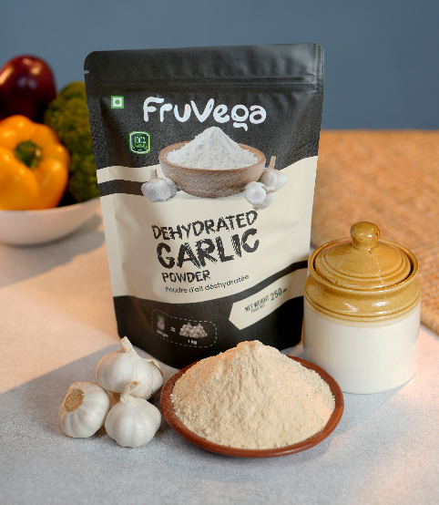 Dehydrated Garlic Powder 75gm - Fruvega