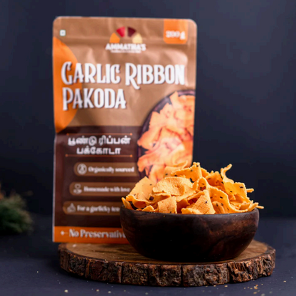 Garlic Ribbon Pakoda 200g - Ammathas