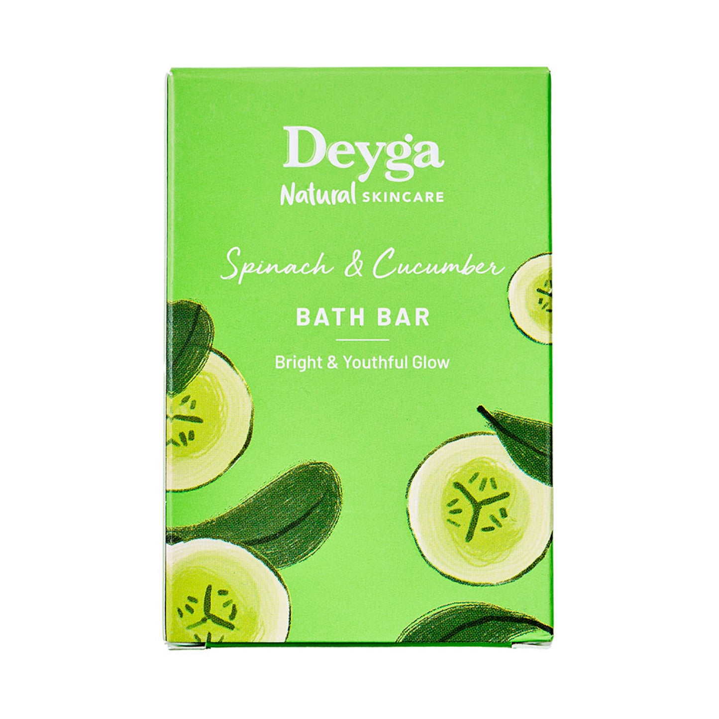 Handmade Organic Soap | Spinach & Cucumber Bath Bar | Minimize Pores | Repairs Dry Skin - Deyga Natural Skincare