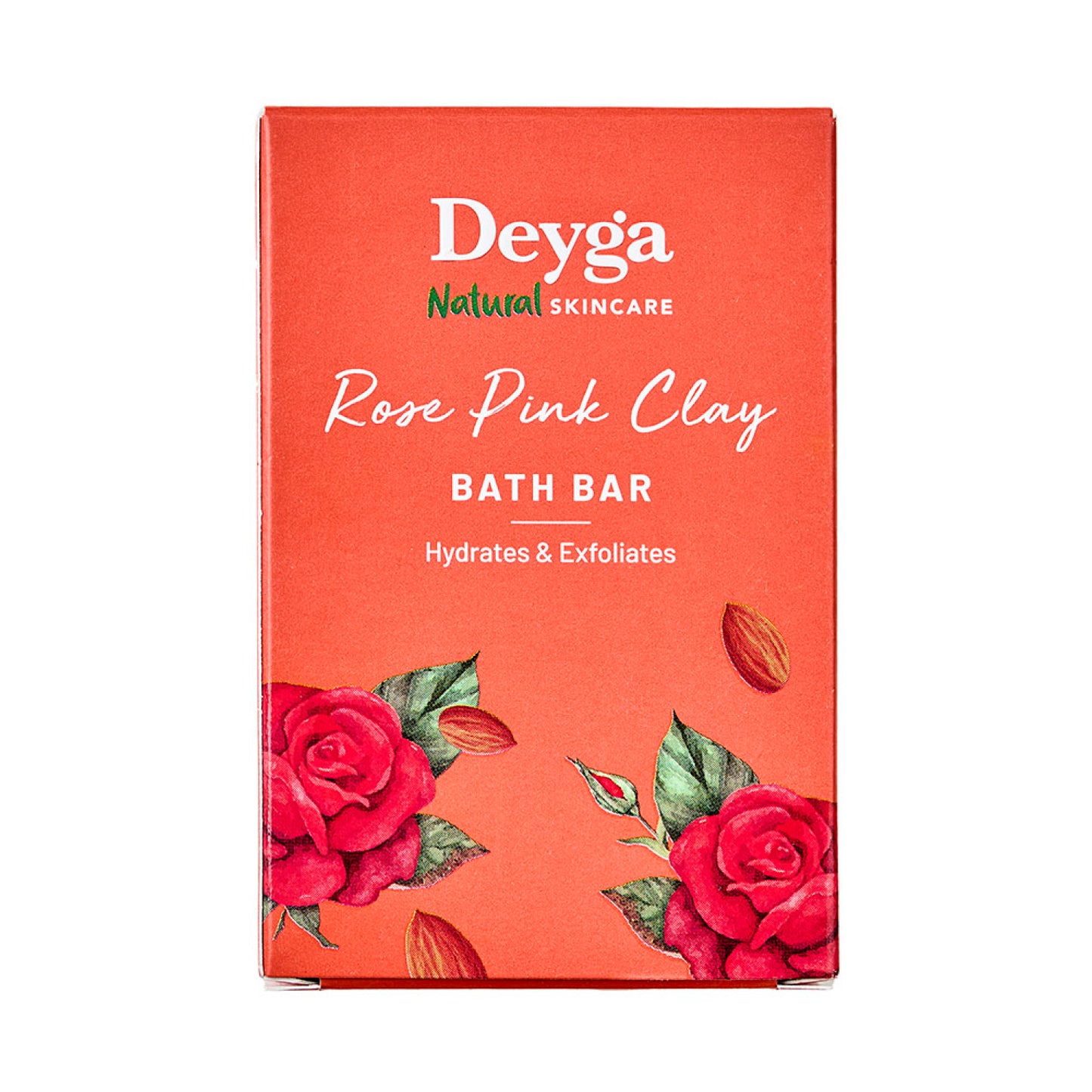 Deyga Rose Pink Clay Bath Bar | Brightens & Softens The Skin | Organic Handmade Soap - Deyga Natural Skincare