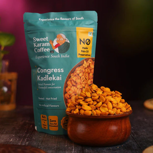 Spiced Peanuts 95g - Sweet Karam Coffee