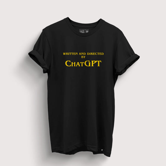 Written & Directed By ChatGPT | ChatGPT T-Shirt - Fully Filmy