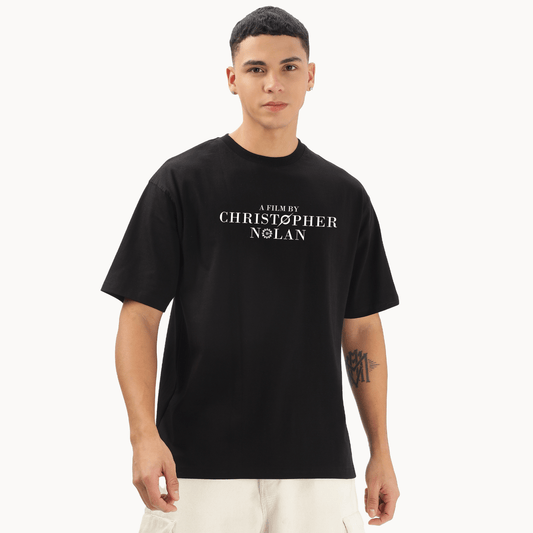 A Film By Christopher Nolan Oversized T-Shirt - Fully Filmy - MadrascartFully Filmy