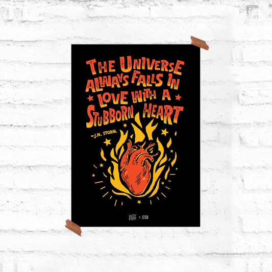 A Stubborn Heart | Star Official Poster - Fully Filmy - MadrascartFully Filmy