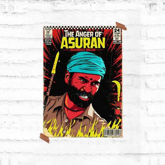 Asuran - Comics Poster - Fully Filmy - MadrascartFully Filmy