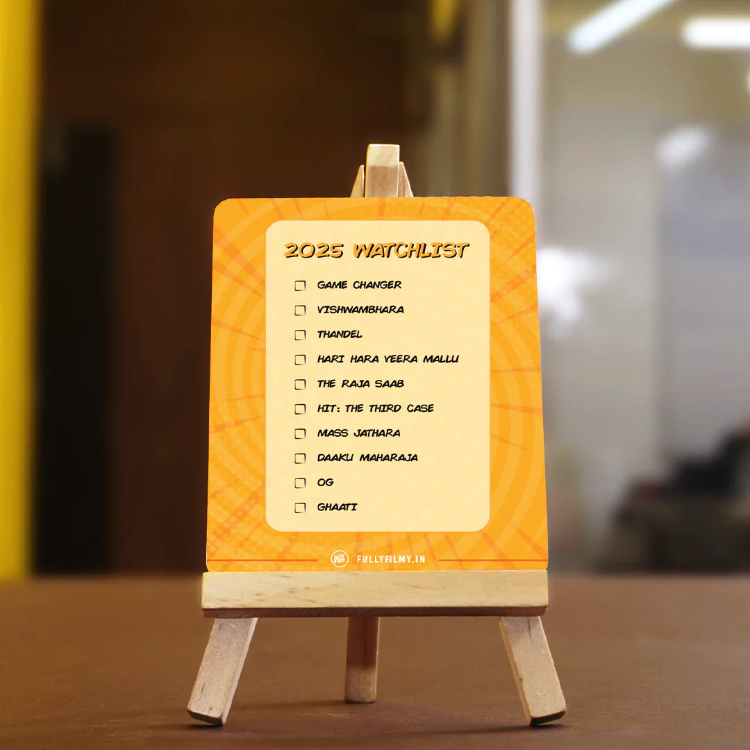 Heroes of Tollywood 2025 - Desk Calendar - Fully Filmy