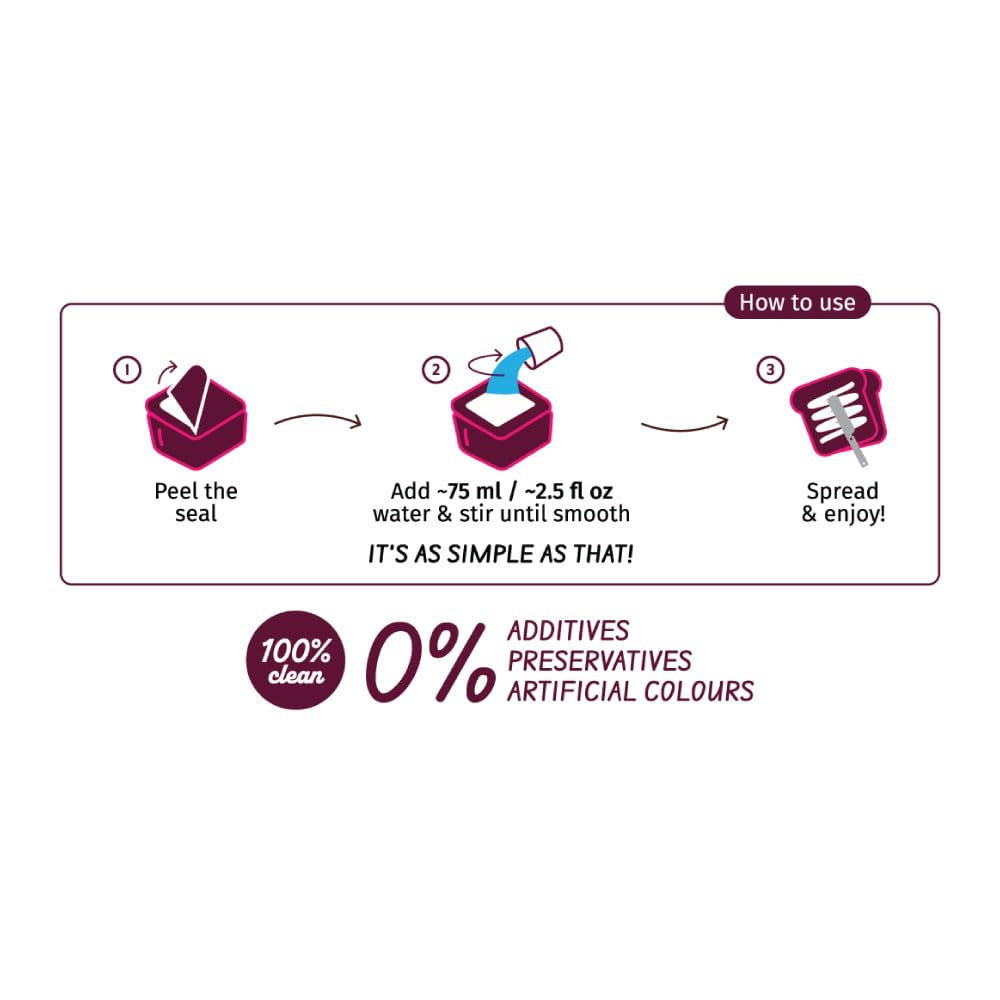 Cashew & Beetroot Spread 75g (2Packs) - Simplify - MadrascartChutnefy