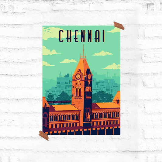 Chennai Central Poster - Fully Filmy - MadrascartFully Filmy