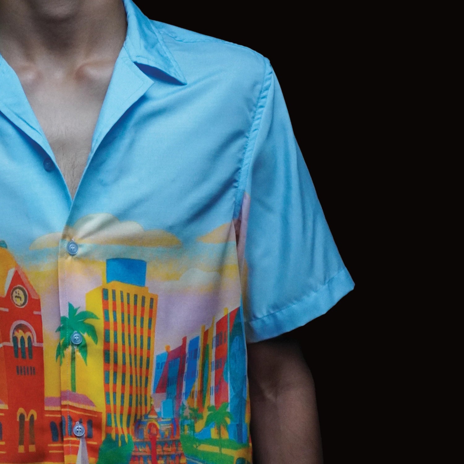 Chennai Summer Men's Shirt - Fully Filmy - MadrascartFully Filmy