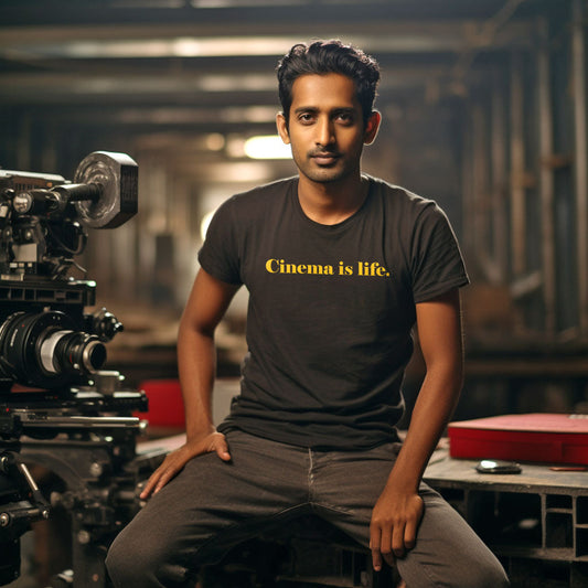 Cinema Is Life T-Shirt - Fully Filmy
