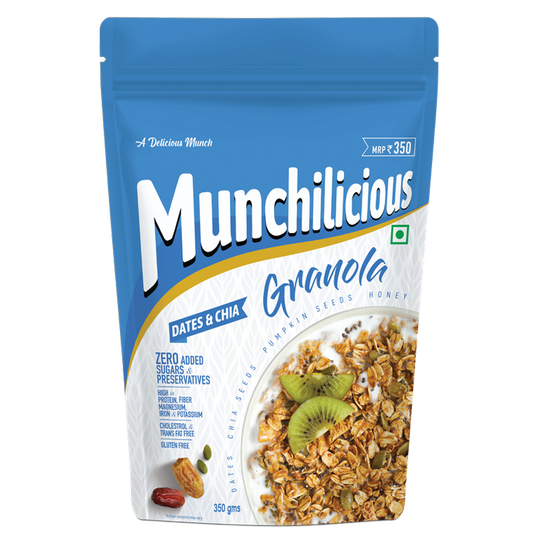 Dates & Chia Granola - Munchilicious (350gms)