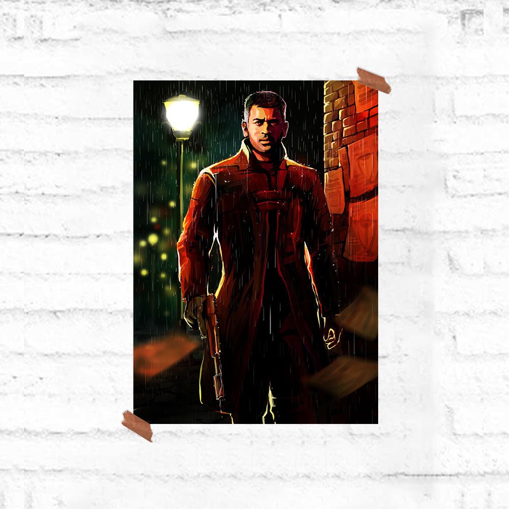 Dhoni - The Gangster Poster - Fully Filmy - MadrascartFully Filmy