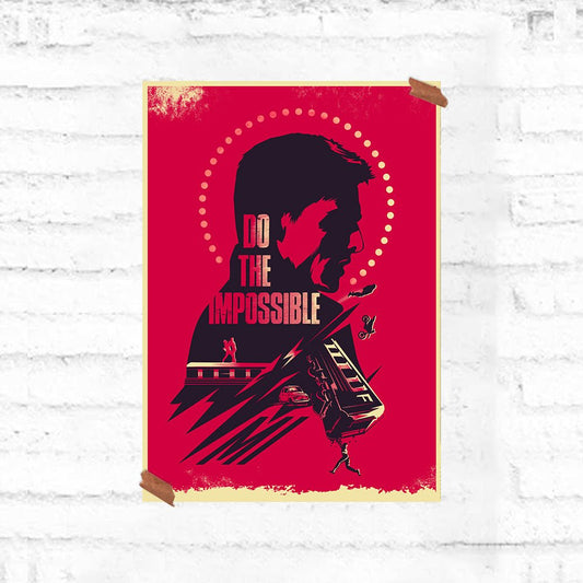 Do The Impossible Poster - Fully Filmy - MadrascartFully Filmy