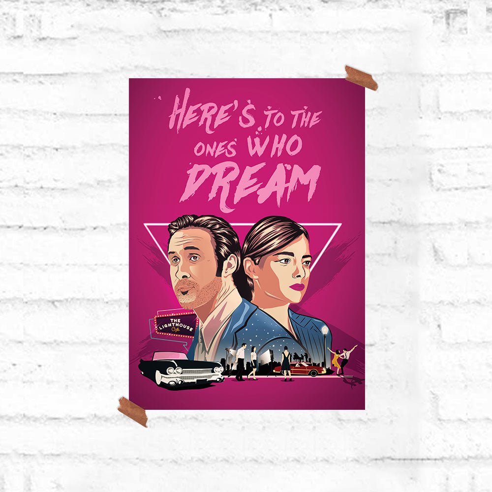 Dreaming of La La Land Poster - Fully Filmy - MadrascartFully Filmy