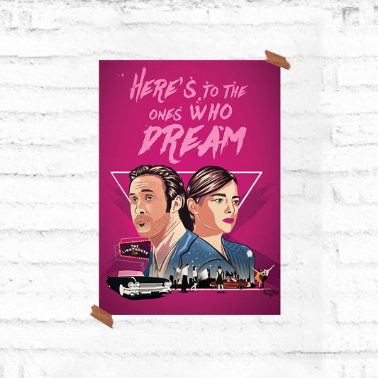 Dreaming of La La Land Poster - Fully Filmy - MadrascartFully Filmy