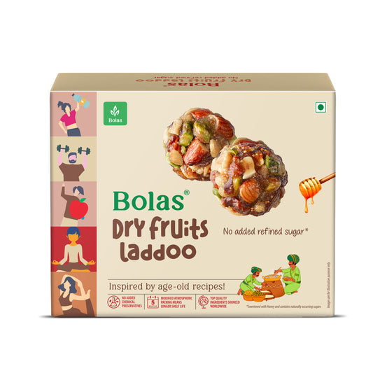 Dry Fruits Laddoo 150g - Bolas