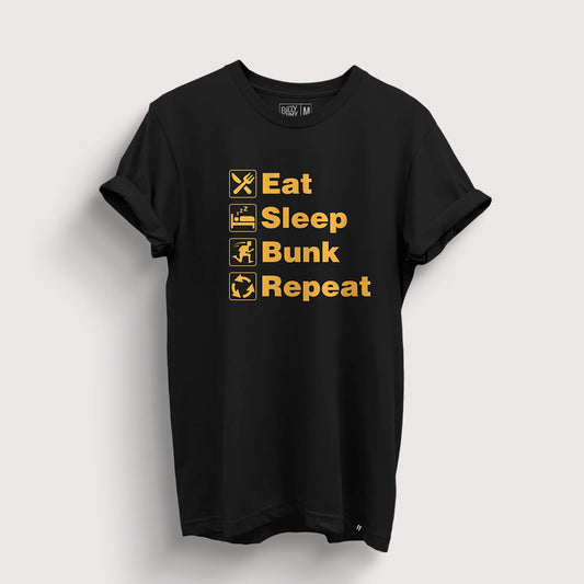 Bunk & Repeat T-Shirt | Official Don Merchandise - Fully Filmy