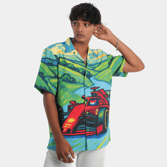Formula Sun Men's Shirt - Fully Filmy - MadrascartFully Filmy