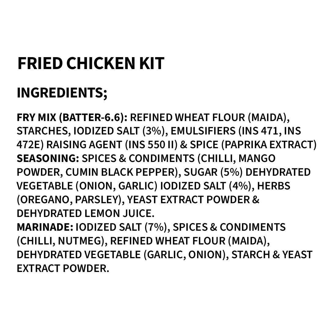 Fried Chicken Kit - Cookd - MadrascartCookd