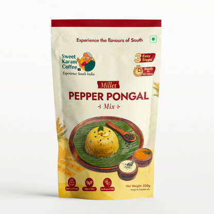 Millet Pepper Pongal Mix 250g - Sweet Karam Coffee