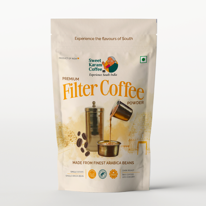 Premium Filter Coffee powder 200g - Sweet Karam Coffee
