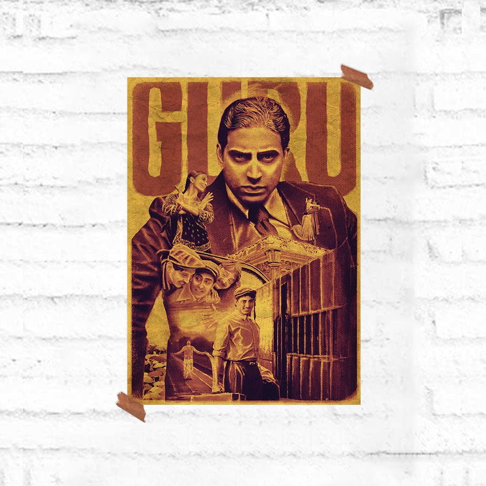 Guru Tribute Poster - Fully Filmy - MadrascartFully Filmy