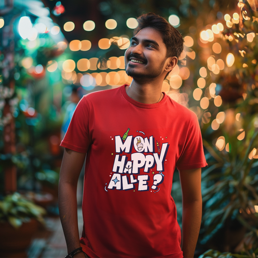 Mon Happy Alle? T-Shirt - Fully Filmy