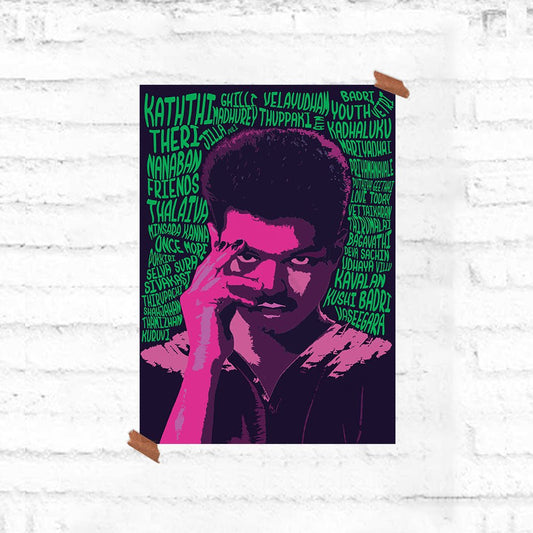 Ilayathalapathy Vijay Fan Poster - Fully Filmy - MadrascartFully Filmy