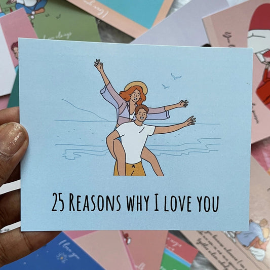 25 Reasons Why I Love You - Lee Gifts